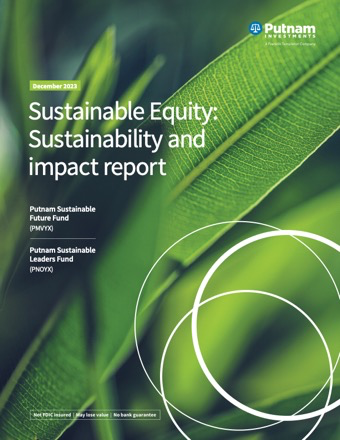 cover of the sustainability impact report pdf